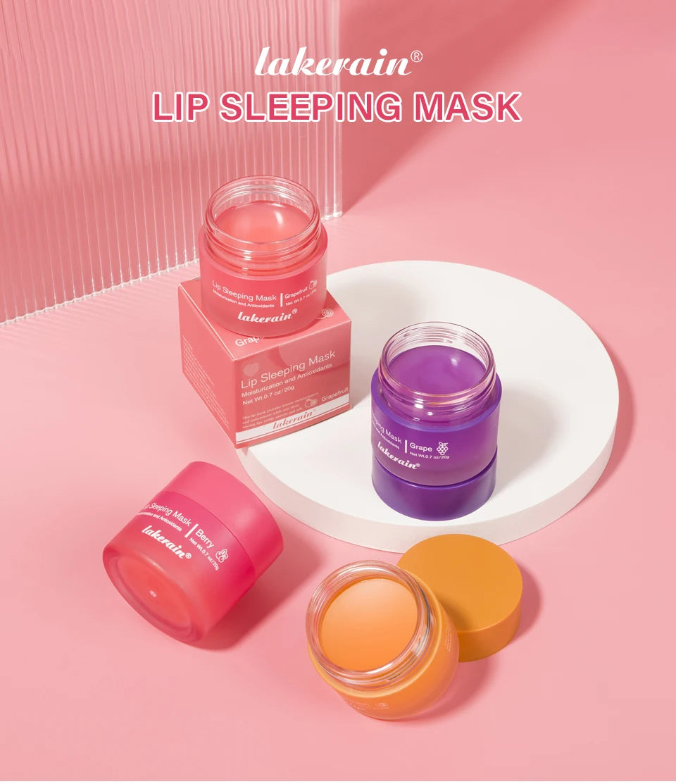laneigemakeup Lips Sleeping Hydrated Balm Nourishing Lip Mask Day Night Use Moisturize Protect Soften Lips Overnight Repair